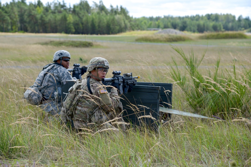 Squad live-fire exercise