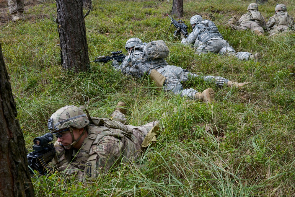 Squad live-fire exercise