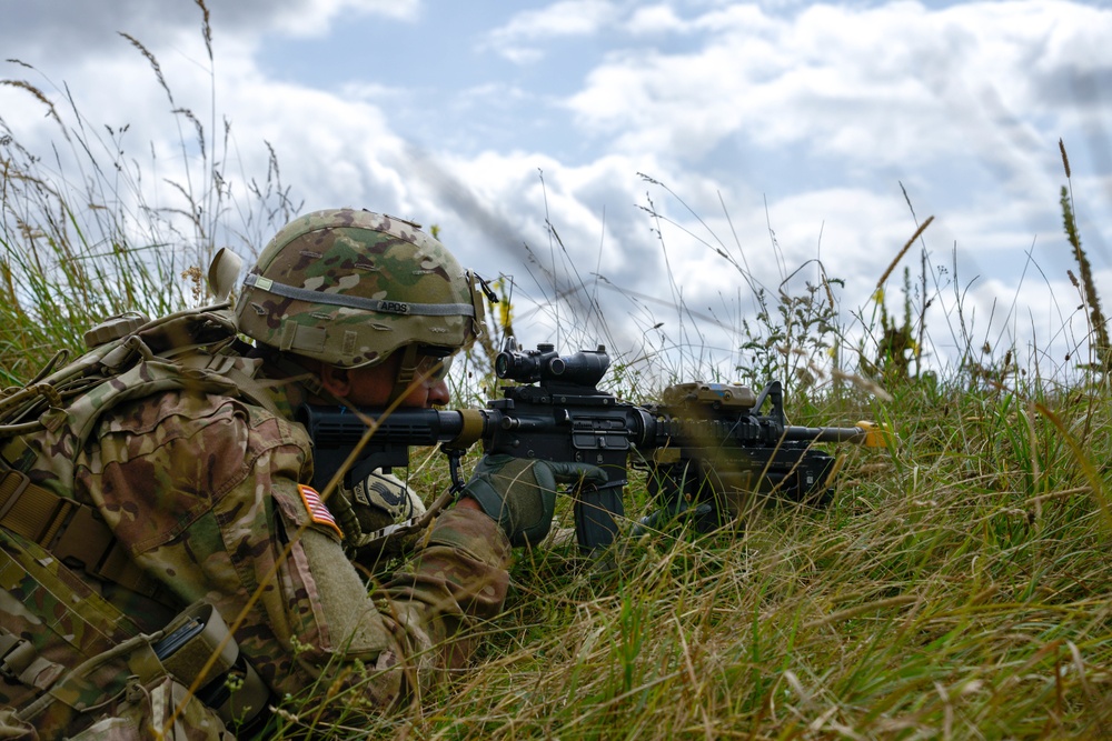 Squad live-fire exercise