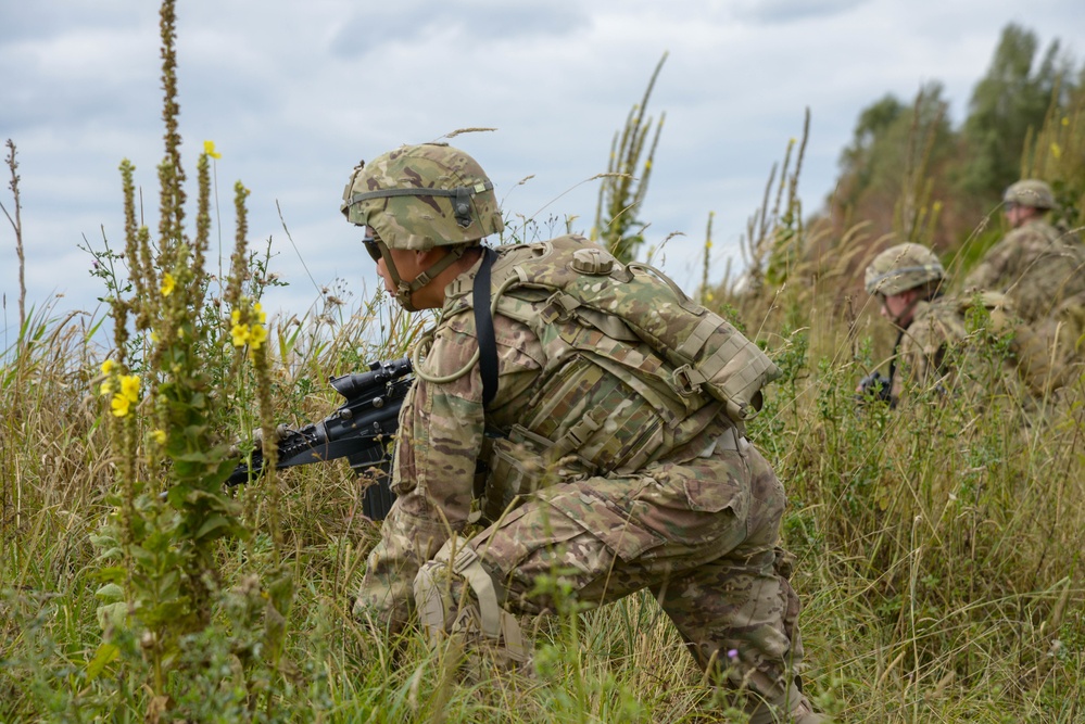 Squad live-fire exercise