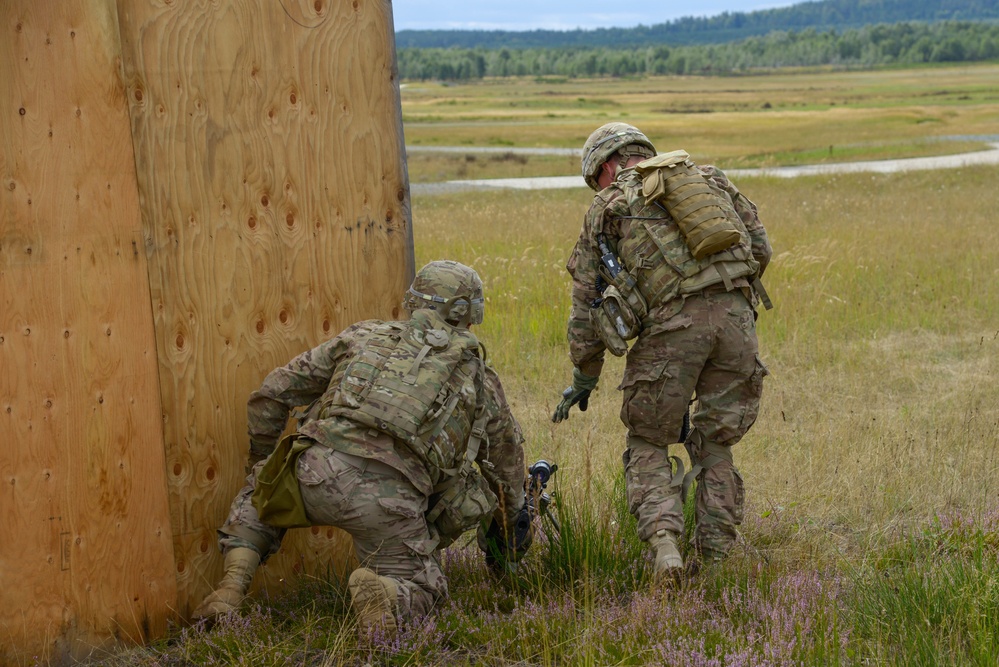 Squad live-fire exercise