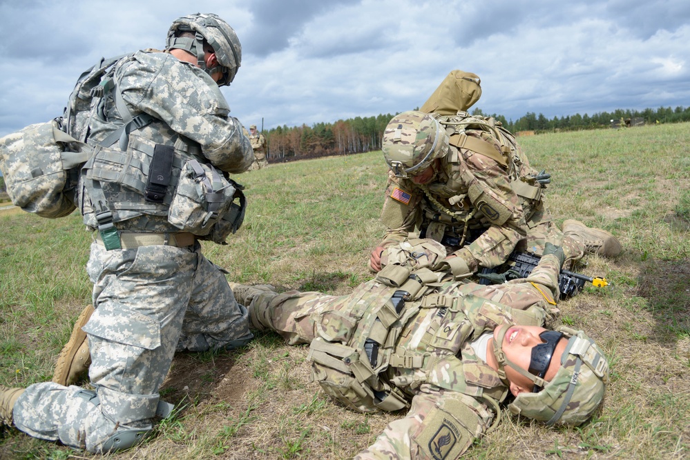 Squad live-fire exercise