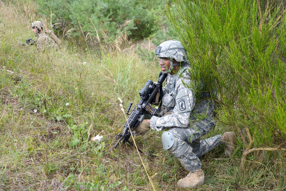 Squad live-fire exercise