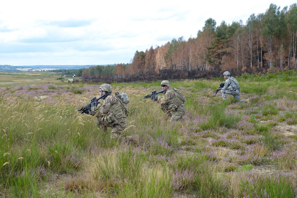 Squad live-fire exercise