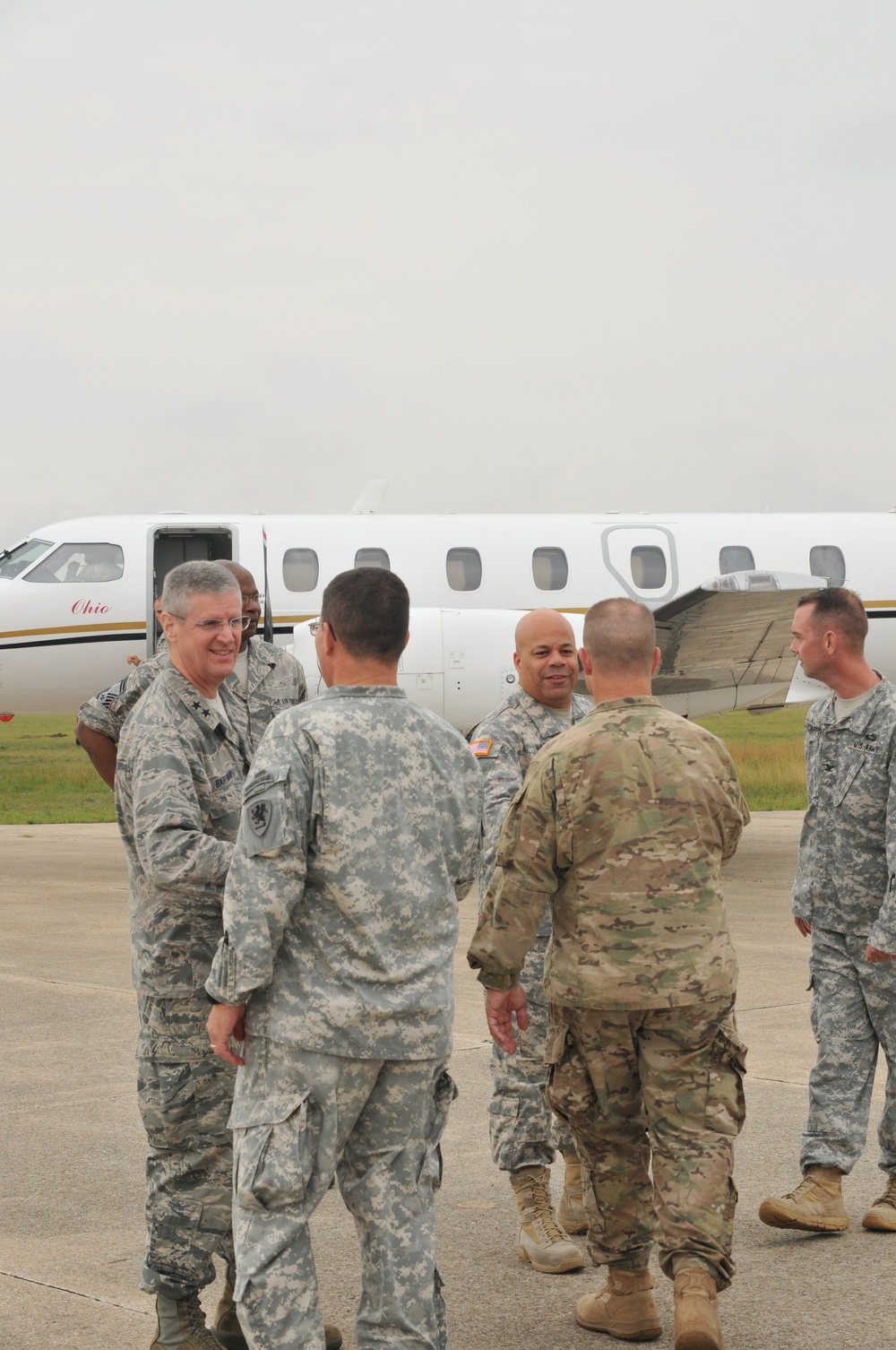 Ohio senior leadership travels to Camp Grayling to see 37th IBCT in action during AT ‘15