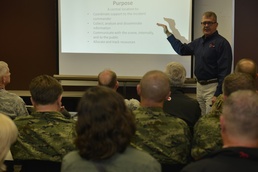 Distinguished visitors tour Vigilant Guard exercise