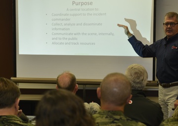 Distinguished visitors tour Vigilant Guard Exercise