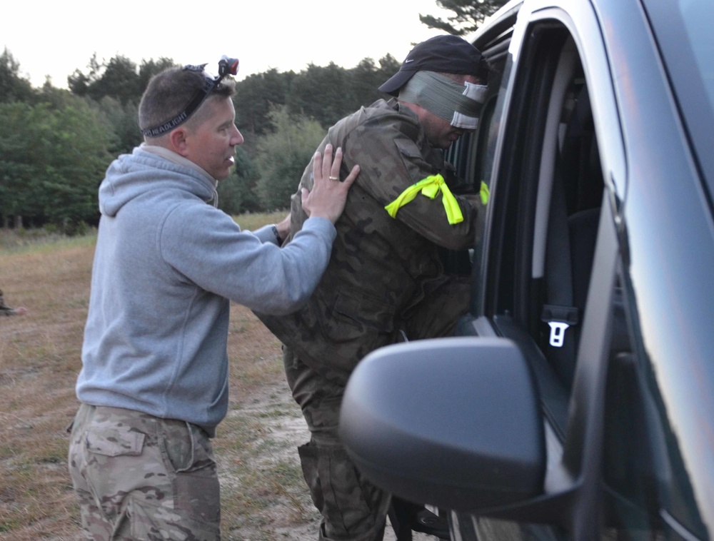 Captive audience: US Soldiers support Polish allies in kidnapping scenario