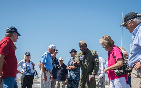 Navy League members tour USS George Washington
