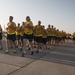 3D MAW Commanding General and Assistant Wing Commander take U.S. Navy Chief Selectees for a run at Mirarmar