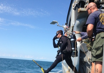 USNS Grasp operations