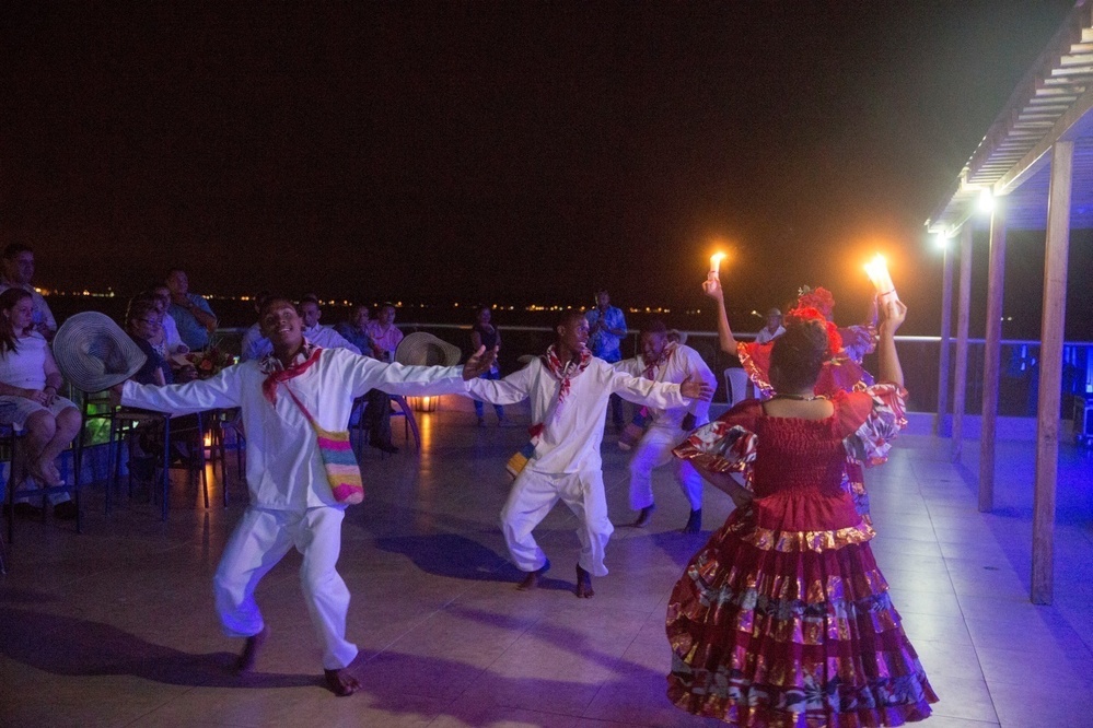 Senior naval infantry leaders receive a night filled with culture during MLAC 2015