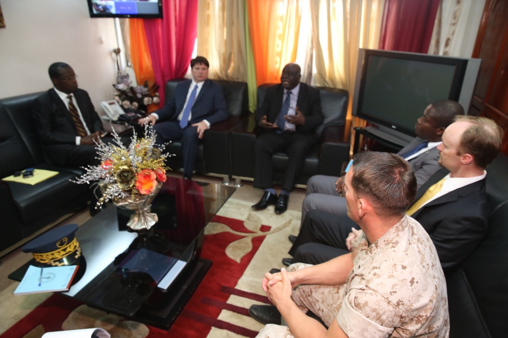 U.S. Officials Meet With Benin Minister of Interior to Discuss Partner-nation Training