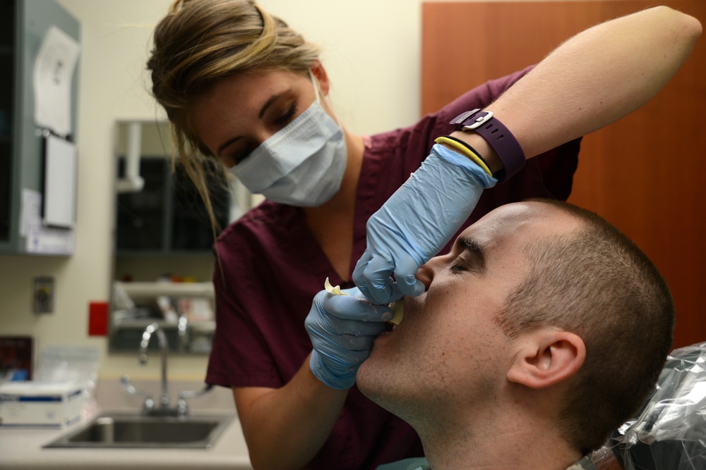 673rd Dental Clinic mouthguards