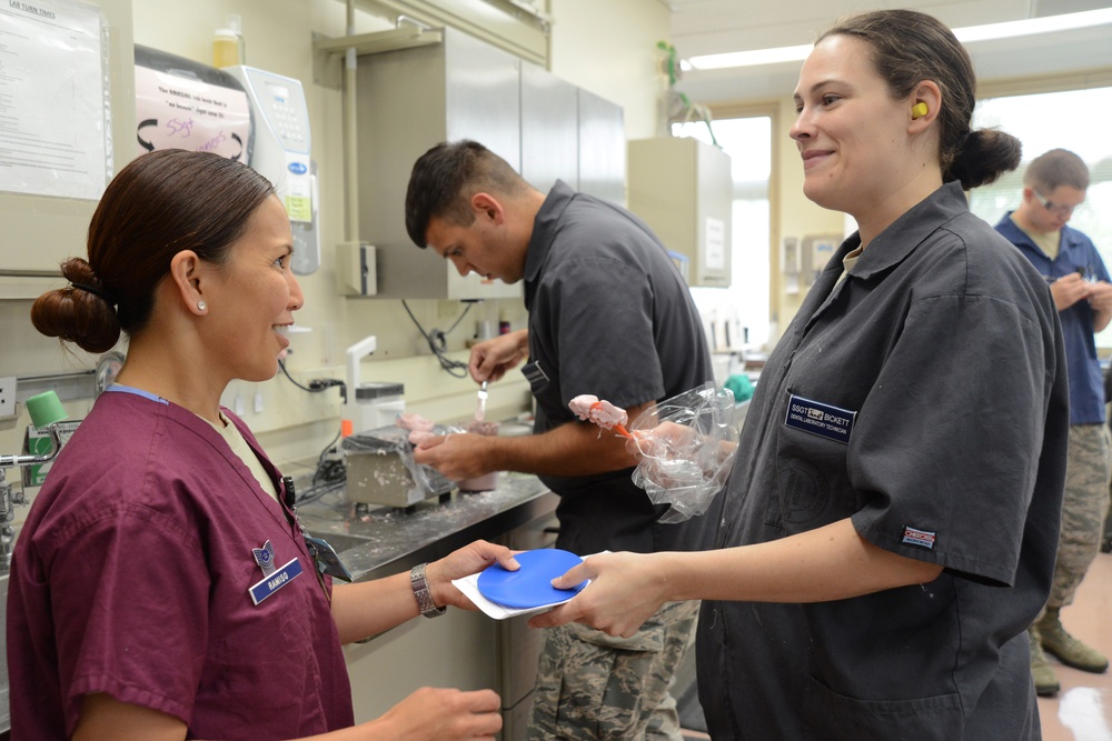 673rd Dental Clinic mouthguards
