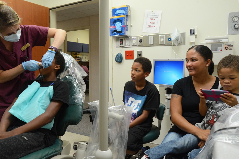 673rd Dental Clinic mouthguards