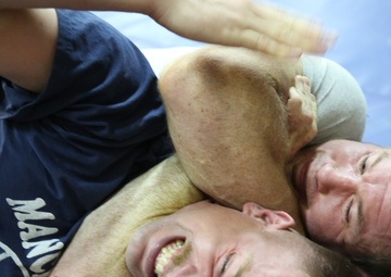 SPMAGTF-CR-CC Marines host UFC MMA Fighters