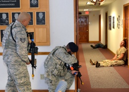 125FW active shooter exercise