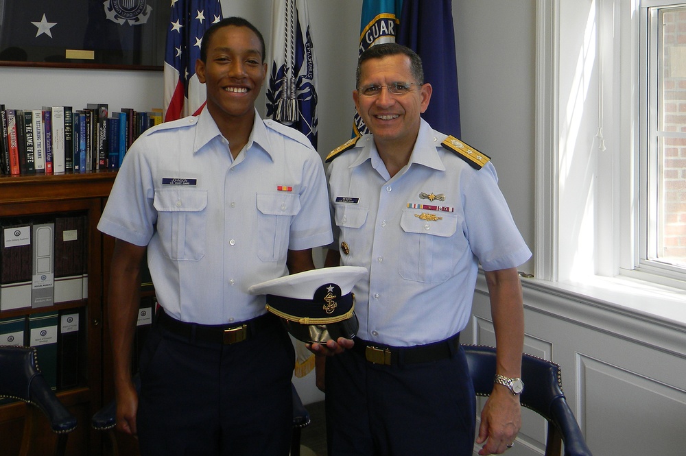 Suffolk, Va.,-native Sydney Johnson excels at Coast Guard Academy