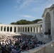 The Vietnam Helicopter Pilots Association Living Tree Memorial Dedication takes place in Arlington National Cemetery