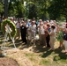 The Vietnam Helicopter Pilots Association Living Tree Memorial Dedication takes place in Arlington National Cemetery