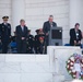 The Vietnam Helicopter Pilots Association Living Tree Memorial Dedication takes place in Arlington National Cemetery