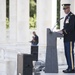 The Vietnam Helicopter Pilots Association Living Tree Memorial Dedication takes place in Arlington National Cemetery