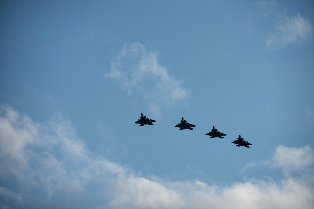 F-22 inaugural deployment to Europe