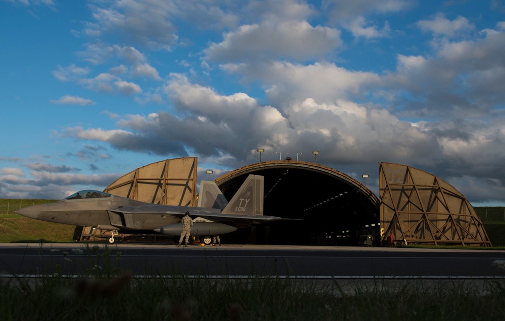 F-22 inaugural deployment to Europe