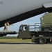 F-22 inaugural deployment to Europe cargo loading