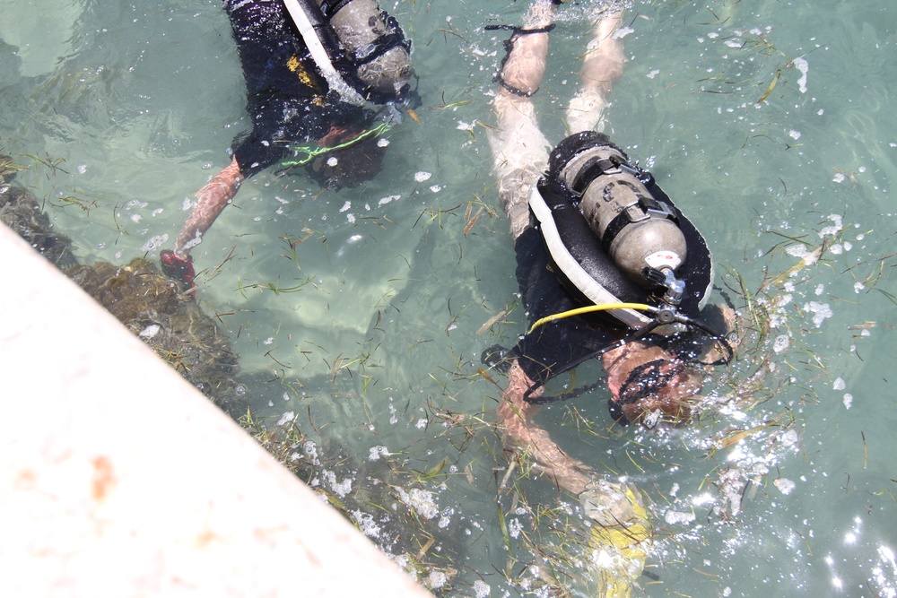 Army divers partner with Coast Guard in support of Saipan recovery