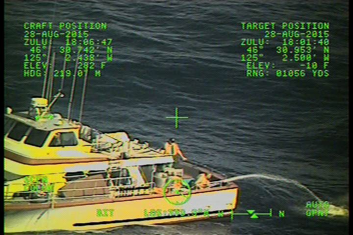 Coast Guard, good Samaritans assist vessel taking on water