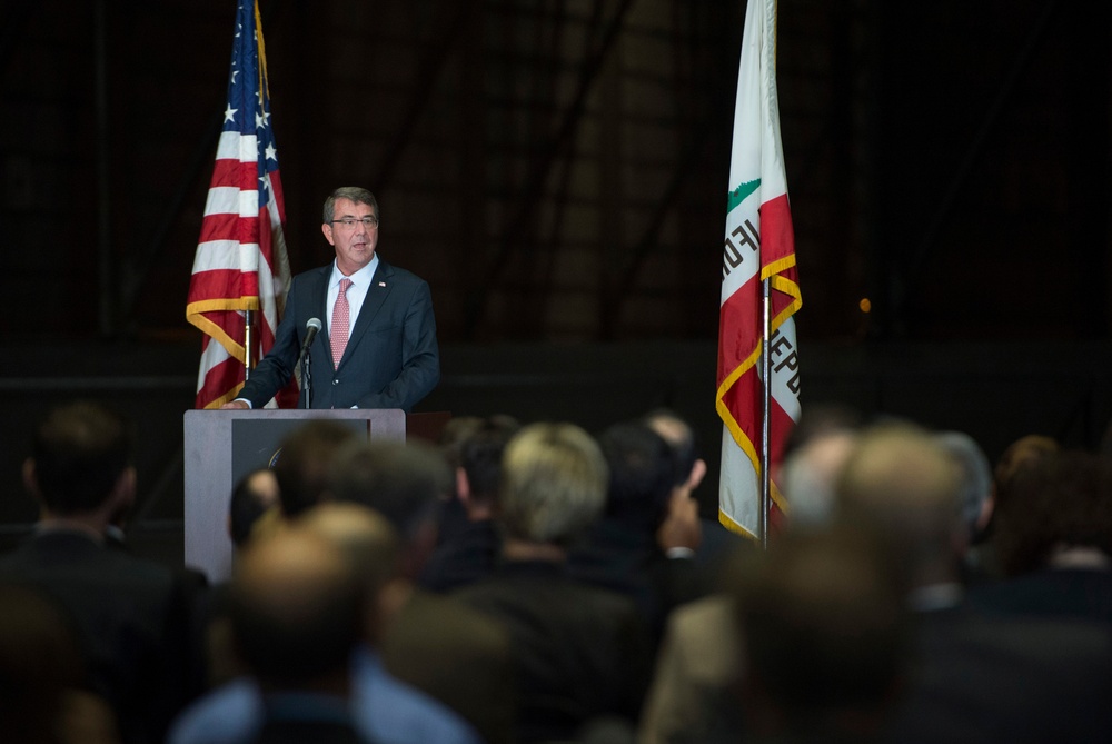 Secretary of defense visits California