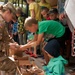 US Army engineers build playset, friendships