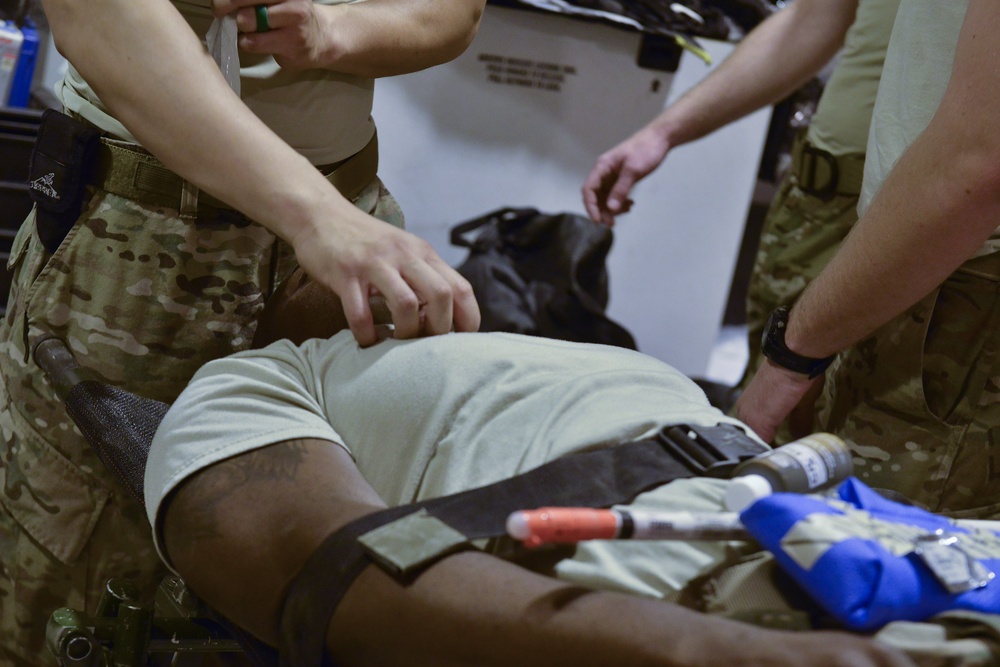 Preparing for the grim and training the best; MFST and ECCT ready to save lives downrange