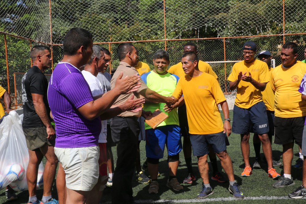 U.S. kickin' it in Honduras