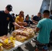 US Marines, Sailors enjoy steel beach picnic