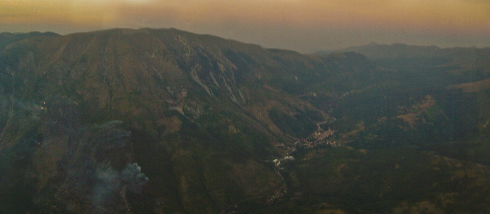 KFOR aviators fight fires in Kosovo