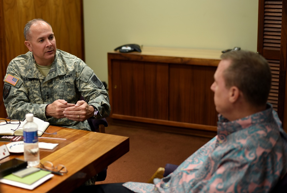 Army National Guard director visits Hawaii