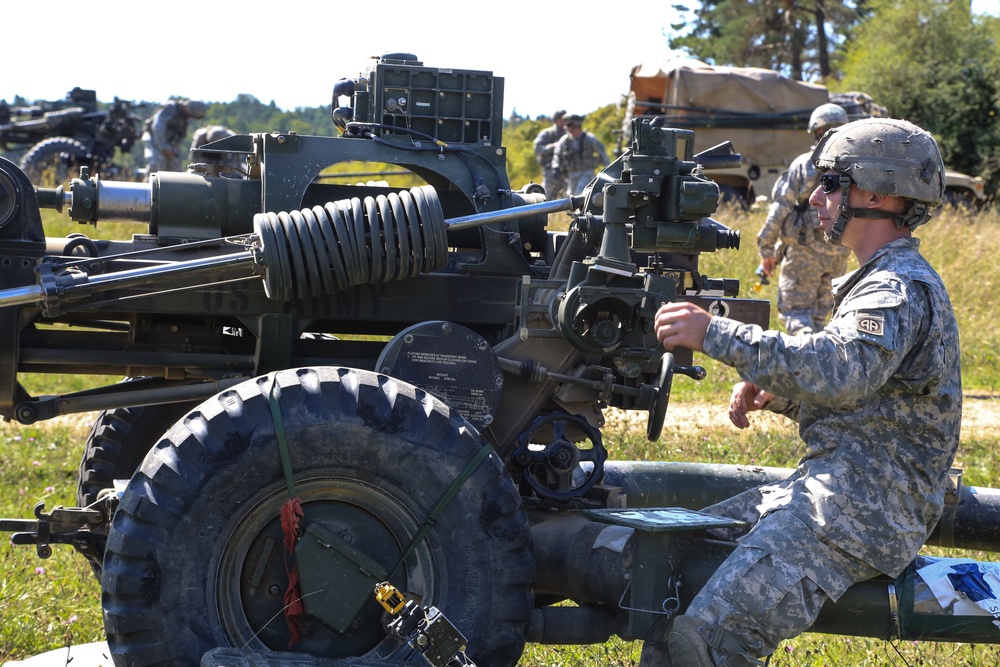 Swift Response - Field artillery
