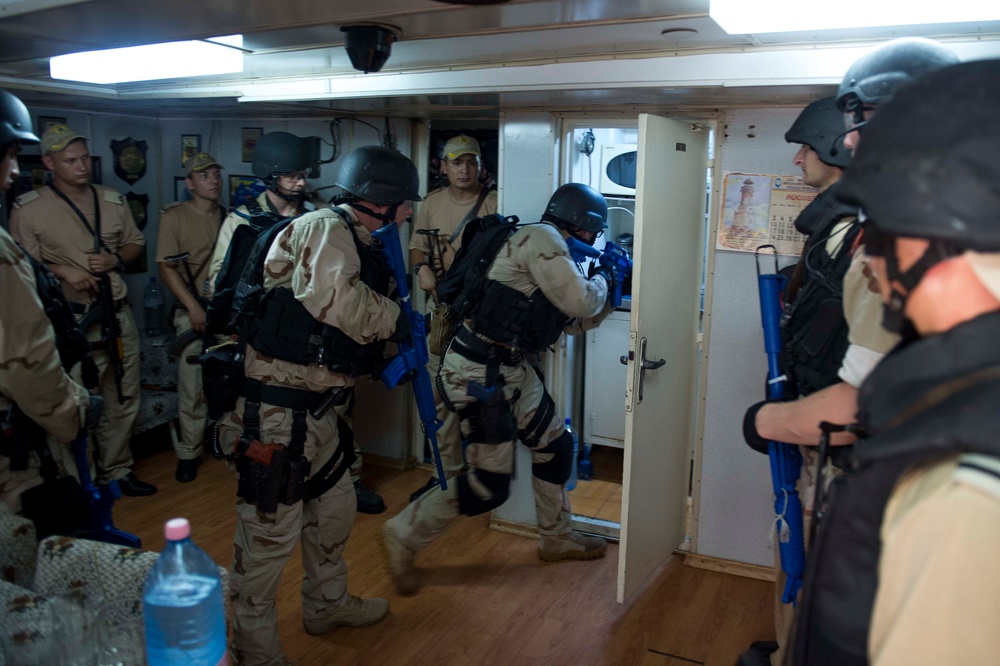 VBSS team members aboard USS Donald Cook