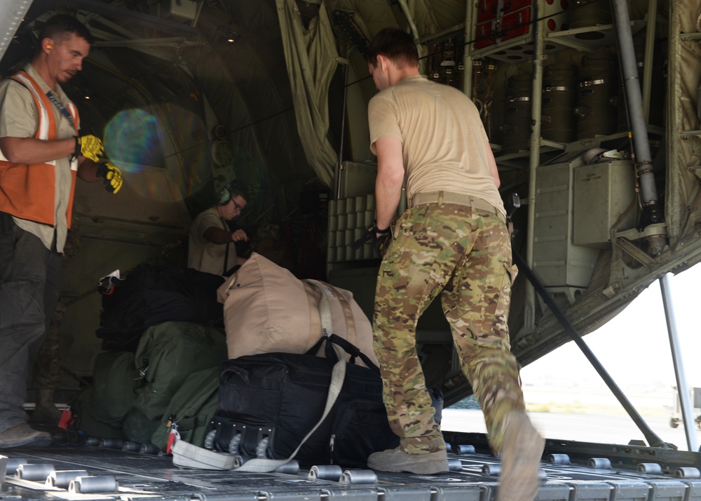 C-130J loadmasters help deliver goods in Afghanistan