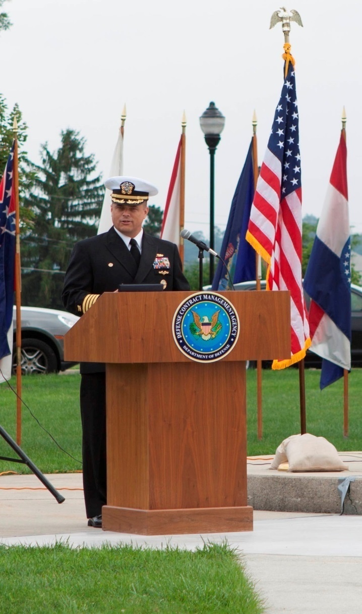 DCMA New Cumberland applauds past, celebrates future during change of command