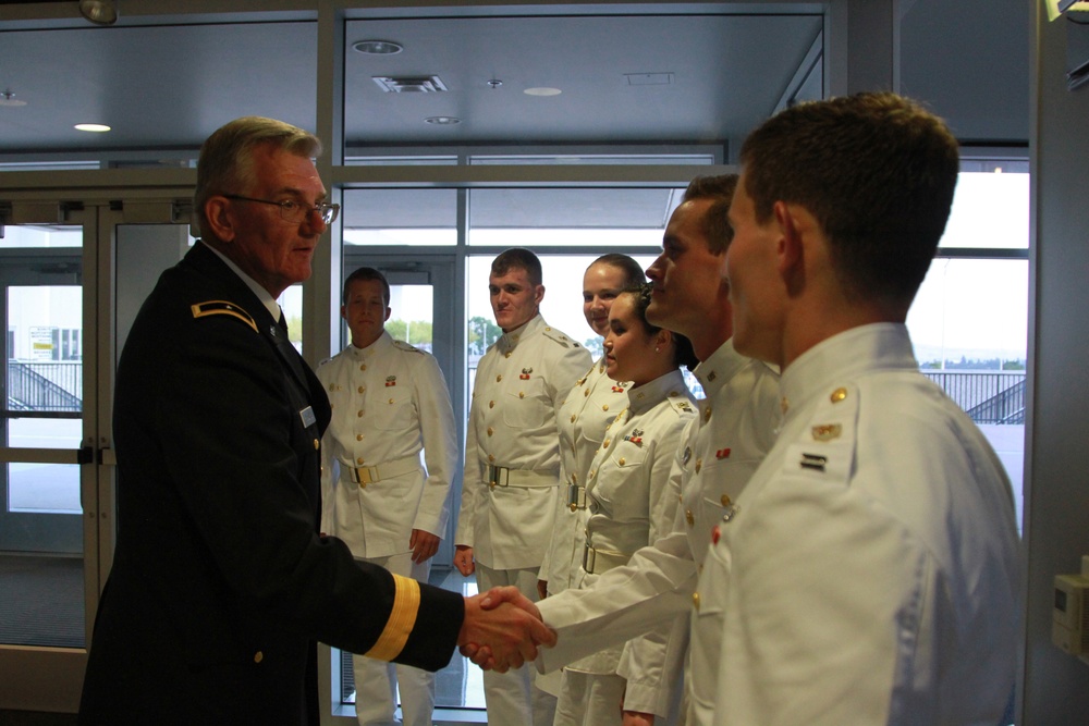 West Point exchange cadets reaffirm commitment to Army service