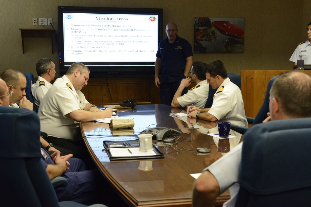 Coast Guard hosts Uruguayan navy