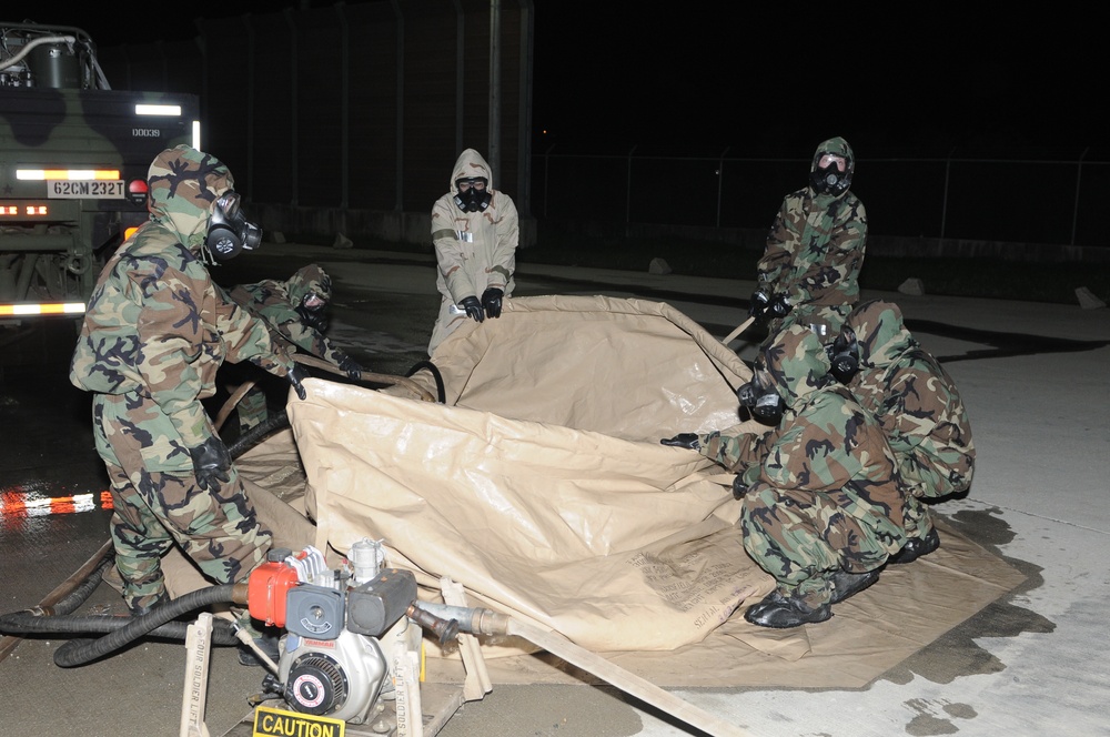 Chemical Soldiers test their skills