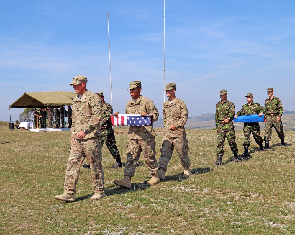 Operation Resolute Castle 15 closing ceremony