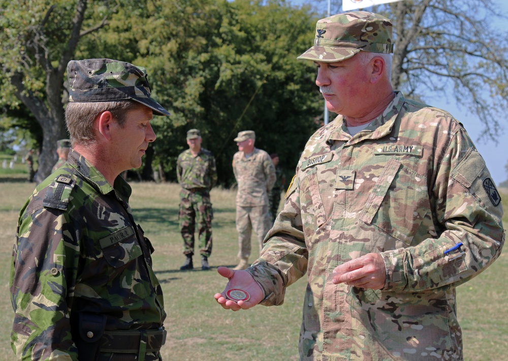 Operation Resolute Castle 15 closing ceremony