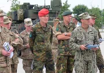 USAREUR, NATO leaders tour Coleman Worksite
