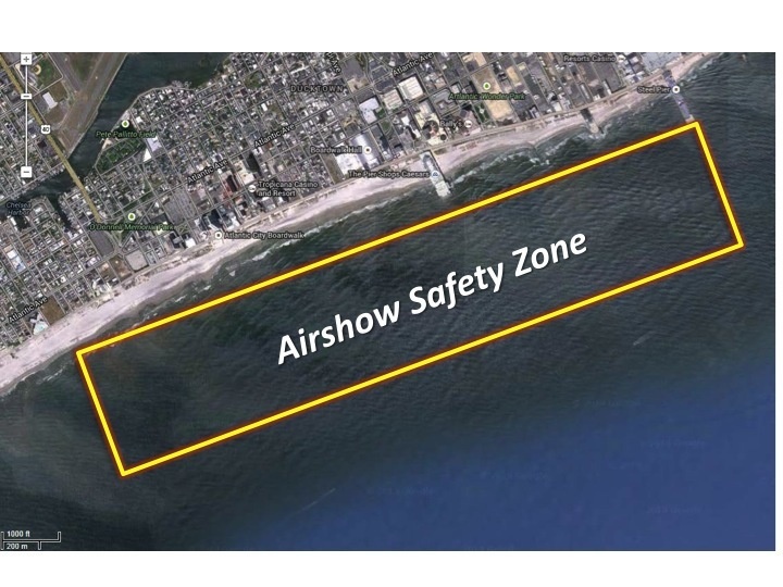 Coast Guard establishes safety zone, restrictions for Atlantic City Air Show